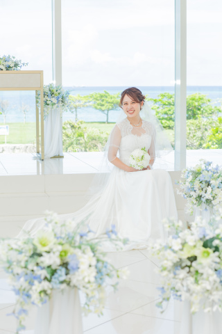 【夏のPhotoWedding♪】8月10時半撮影 チャペル&ビーチプラン☆