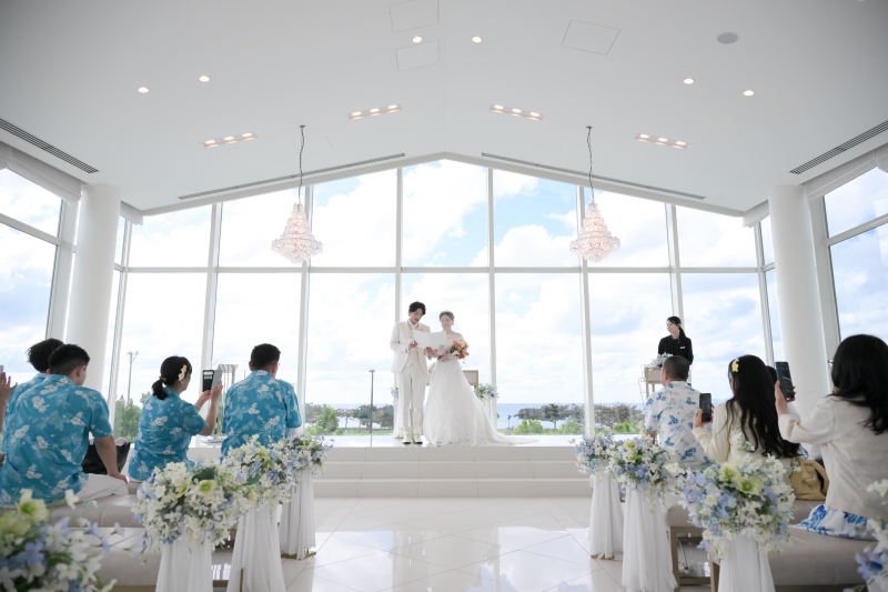 ゲストとつくる、世界にひとつのサンドセレモニー