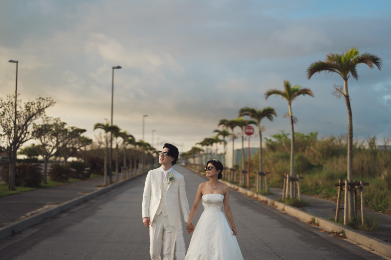 【夏のPhotoWedding♪】8月 17時30分撮影☆