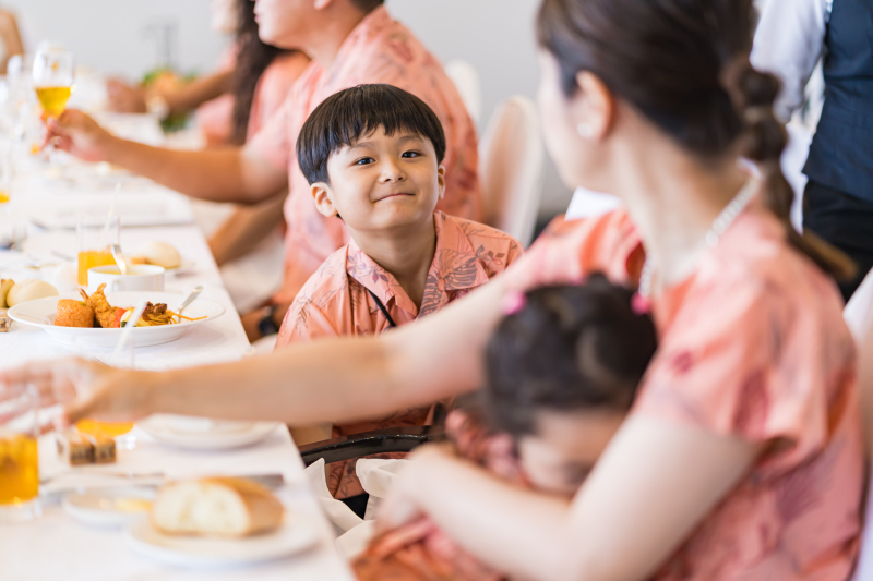 大切な人たちに見守られて迎えた、特別な1日