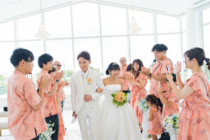 大切な人たちに見守られて迎えた、特別な1日