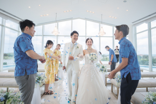 退場の演出も行ってみませんか?^^