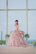 ♪オーバーカラードレス♪ピンク編^^