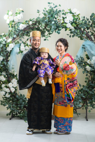 【スタジオ撮影可能】那覇サロンで和装フォトウエディング♪