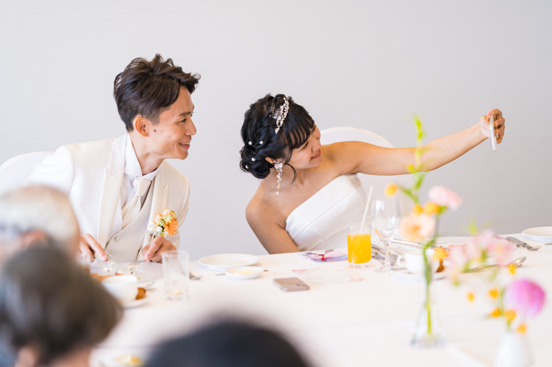 大切な人たちに見守られて迎えた、特別な1日