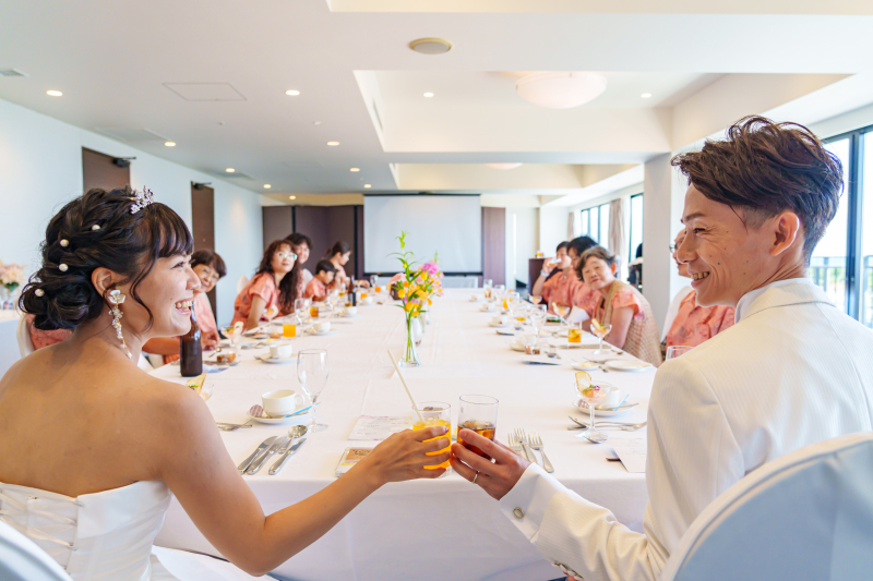 大切な人たちに見守られて迎えた、特別な1日