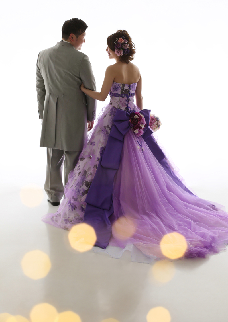 カラードレス撮影!