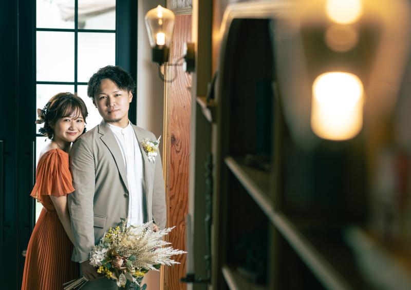 カフェ風の雰囲気で