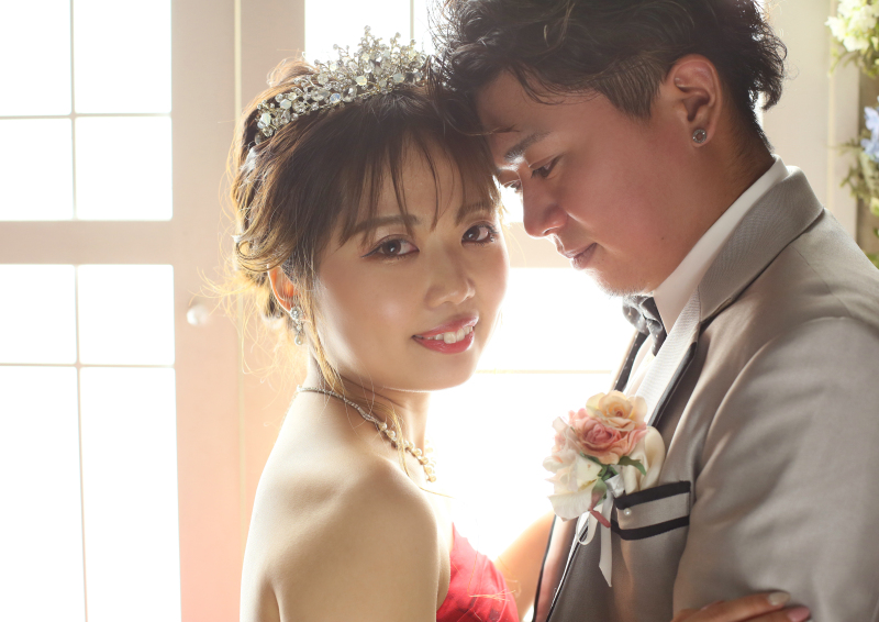 カラードレス撮影！