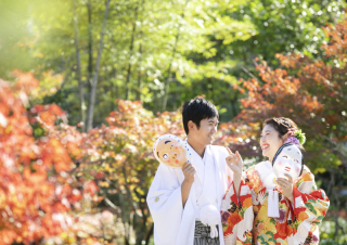 素敵な紅葉でのお写真が撮れました！