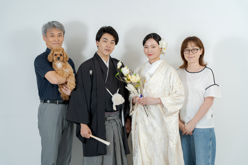 家族でほっこりスタジオ撮影♡