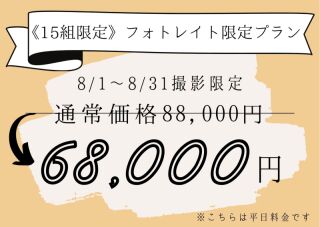 8月最新空き状況★