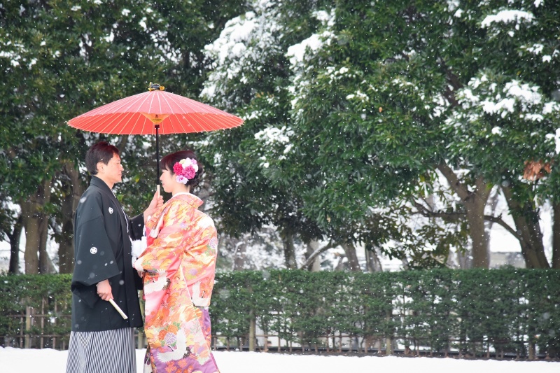 雪が降りました⛄