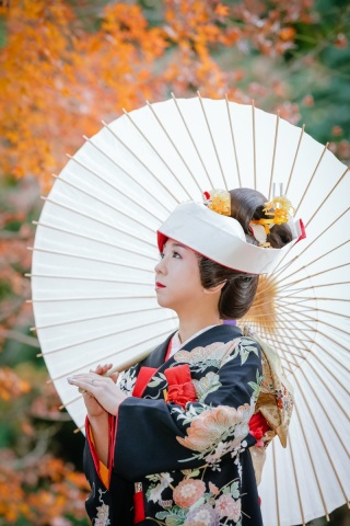 紅葉で撮りたいショット♡