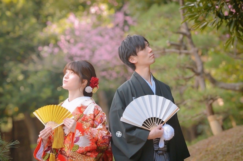 《春到来♡》梅と桜のピンクショット♥