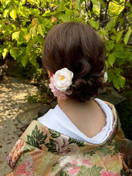 ご新婦様のヘアスタイル紹介②