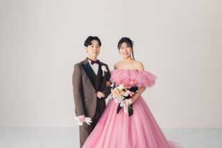 ピンクドレス♡