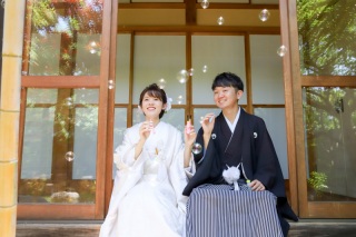 夏にピッタリ縁側撮影♡