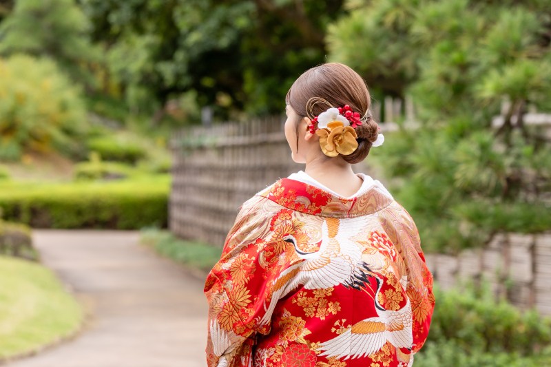 大人気シニヨンスタイル