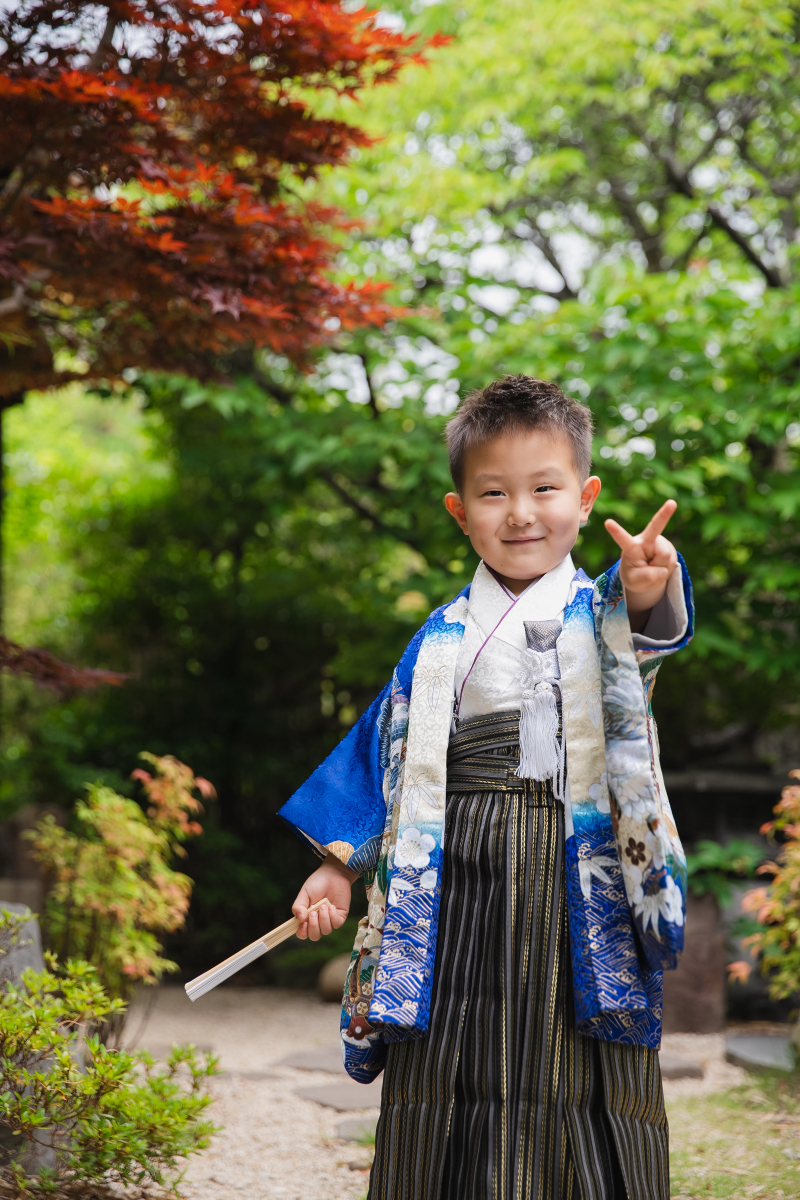 お子様の七五三と一緒に撮影♡