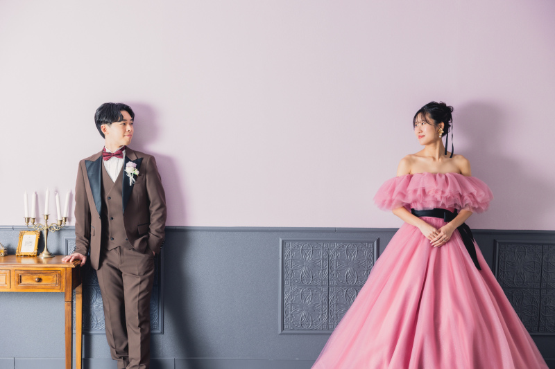 ピンクドレス♡