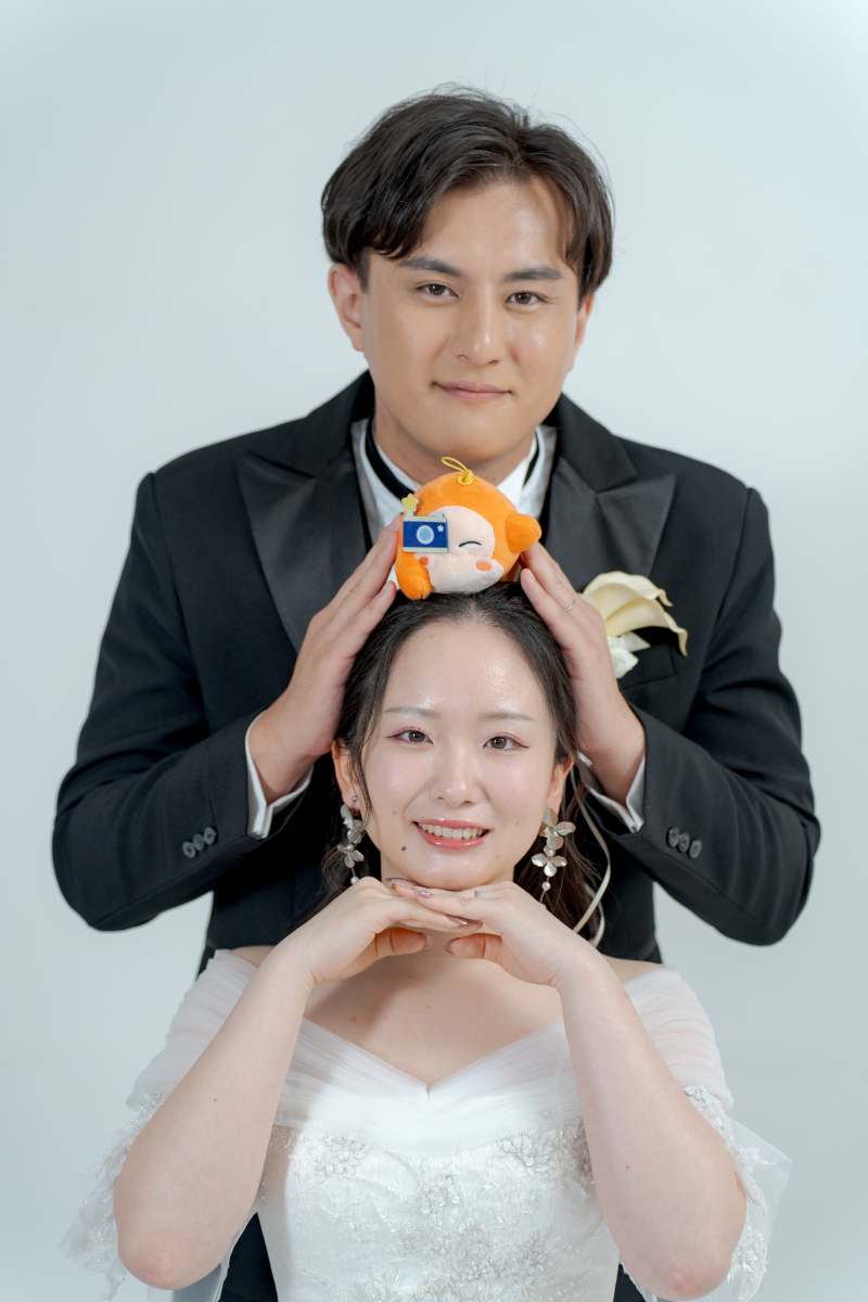 小物の持込でお2人らしいご撮影を♪