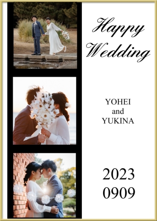 ≪ウェルカムボード≫NEWデザイン2種類をご紹介♡