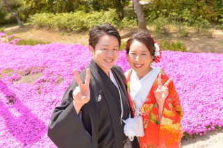 【見浜園】芝桜が満開❀！！