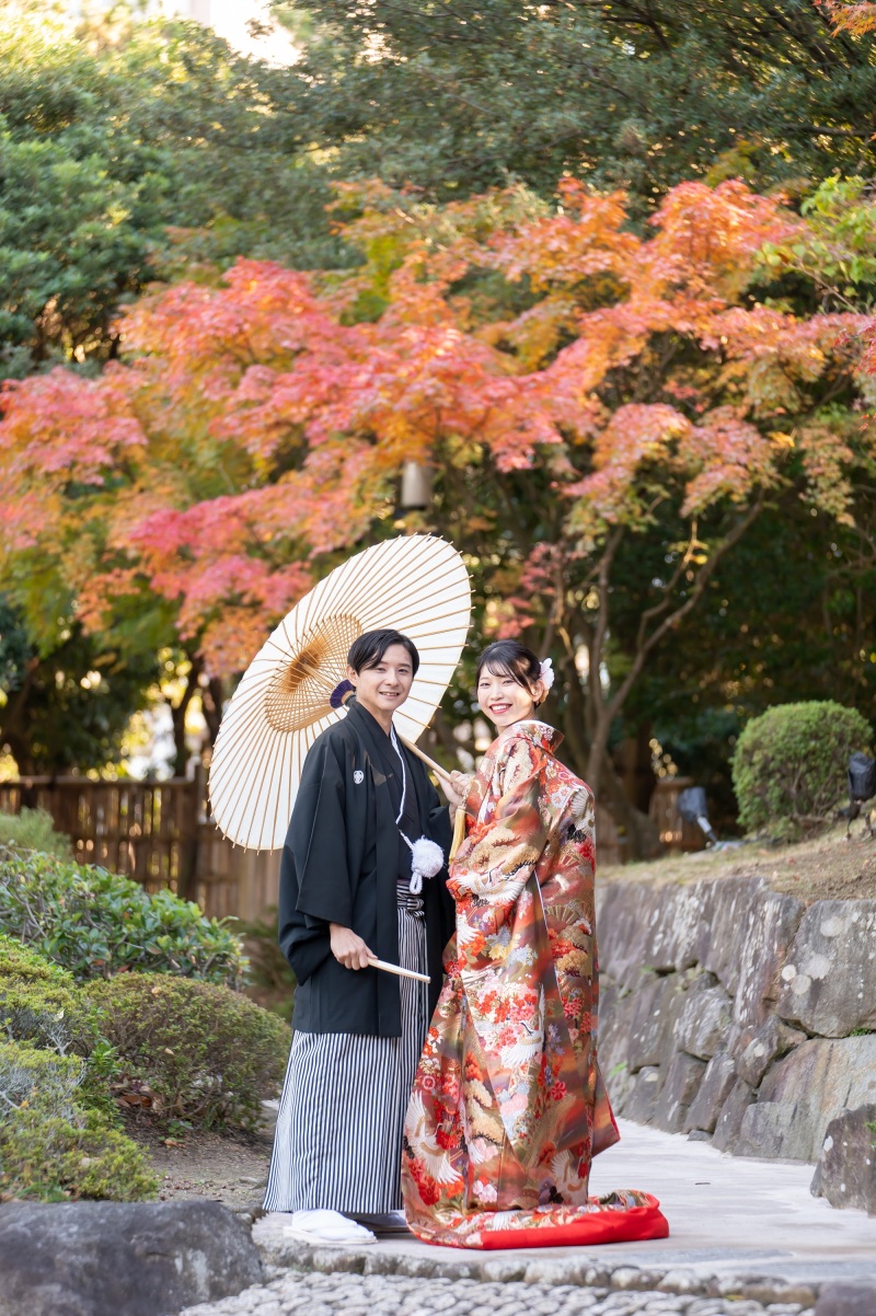 見浜園の紅葉紹介