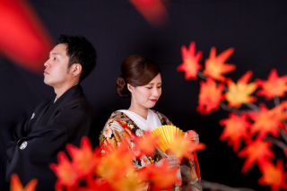 秋のフォトウエディング♡
