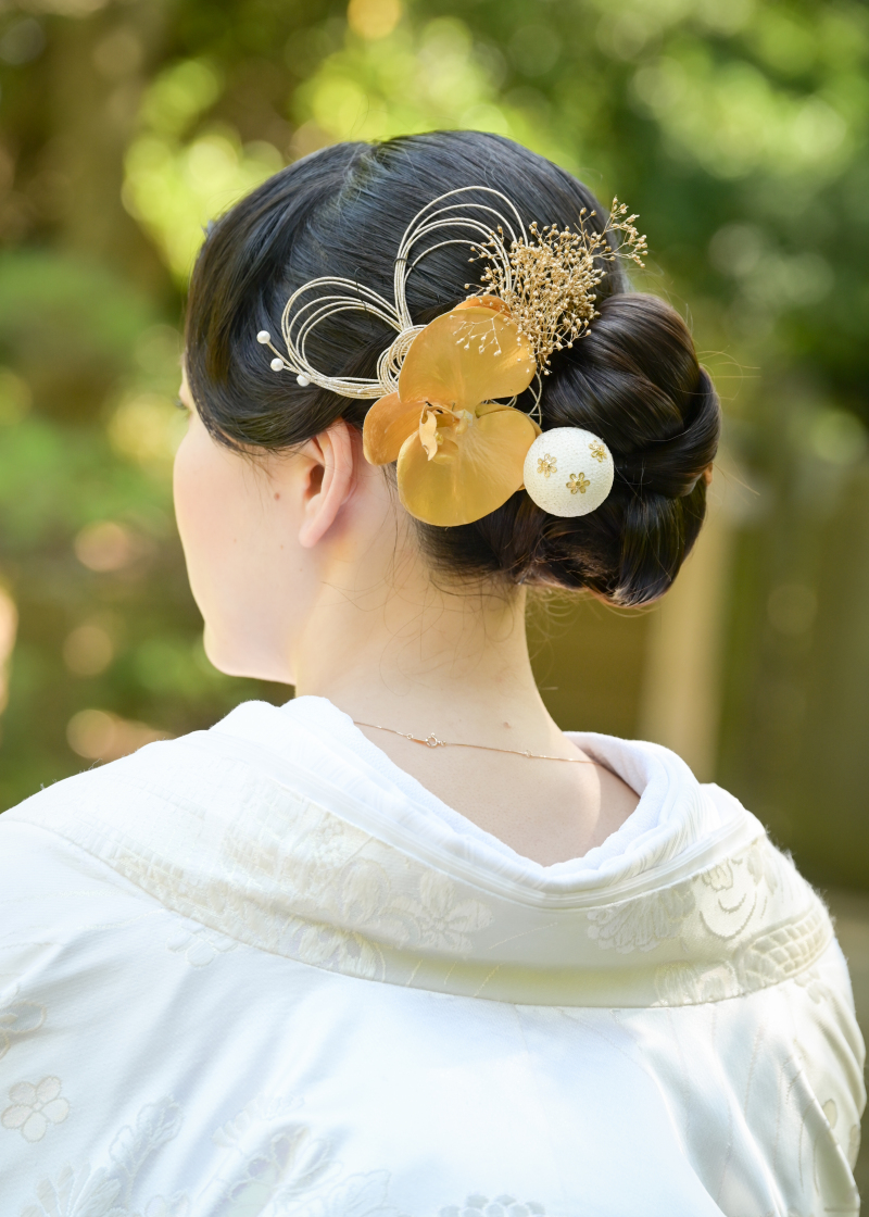 ご新婦様のヘア紹介