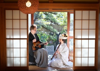 楽器との撮影♪