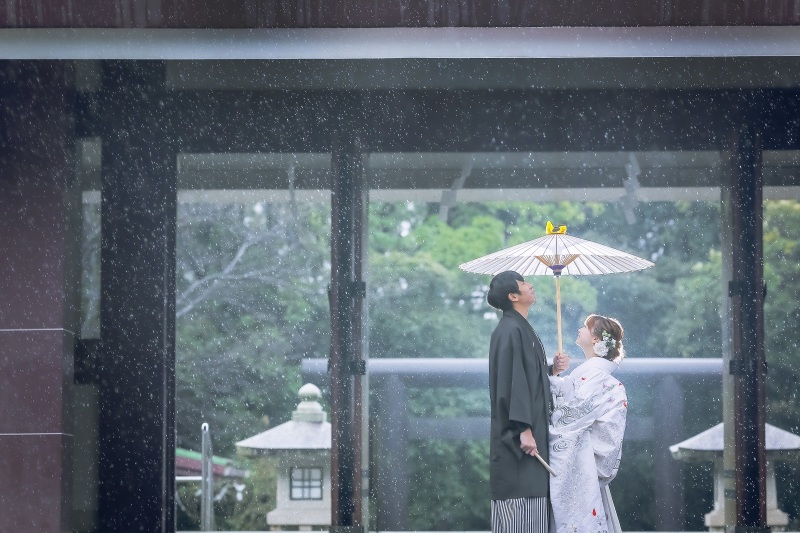 雨の日はこんなショットが撮れる☆!