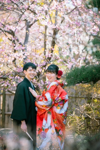 河津桜が咲き始めました❀