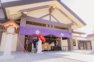 【結婚奉告式】神社撮影ではご祈祷が出来ます♫