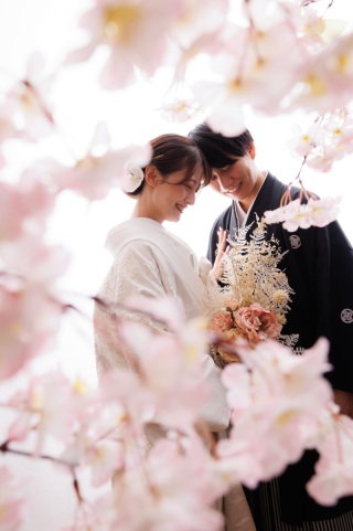 スタジオでもさくらフォト♡