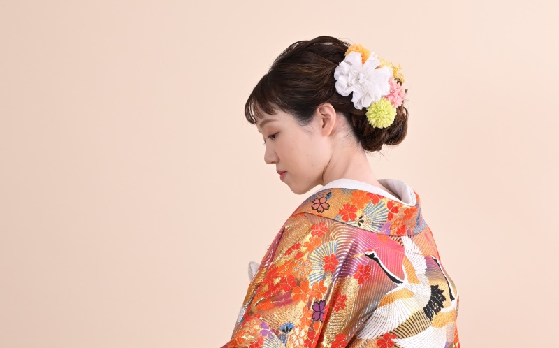 和装の髪飾り❀