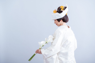 かつら×角隠し