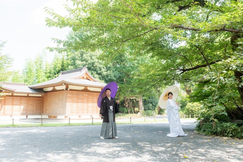 新緑の阿佐ヶ谷神明宮♪