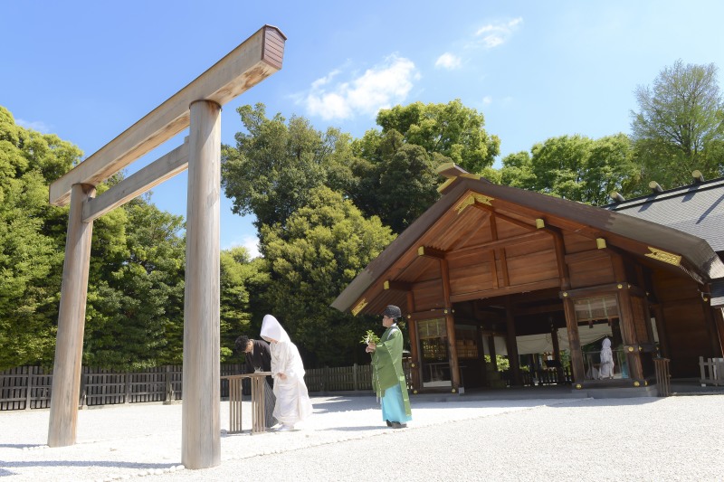 阿佐ヶ谷神明宮の【結婚報告参拝】お守りつき♡