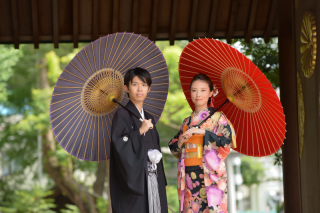 初夏!新緑薫る阿佐ヶ谷神明宮でこだわり振袖♪