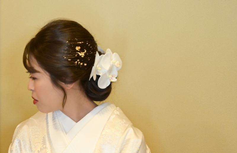 和装の髪飾り❀