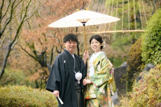 雨の中での撮影☂