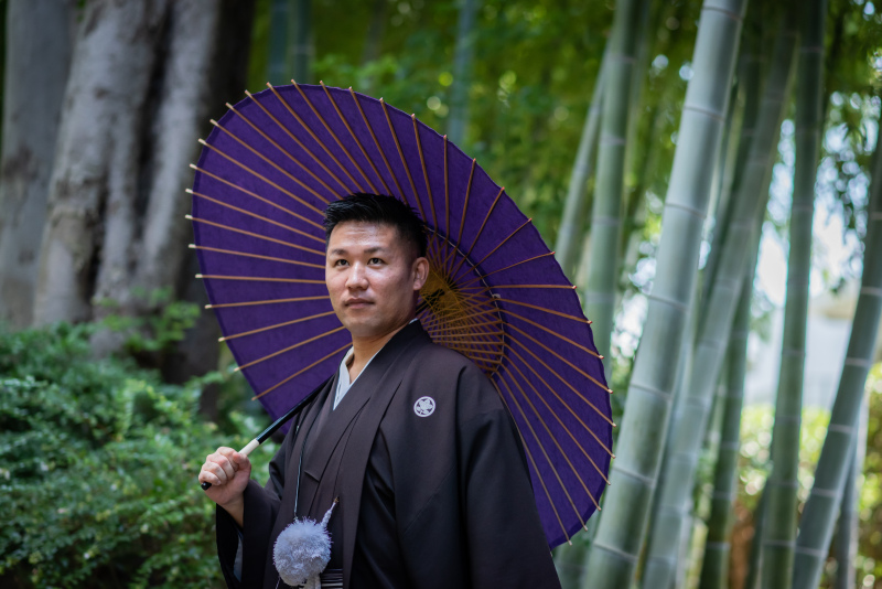 新緑の大田黒公園♪