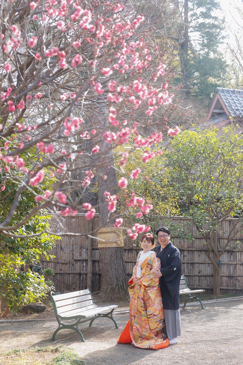 大田黒公園の梅の花♪