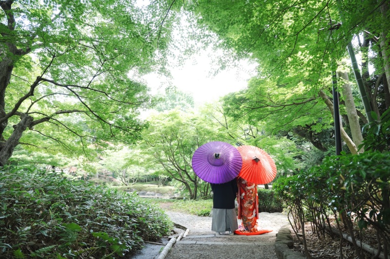大田黒公園とスタジオでの弐点プラン撮影♪