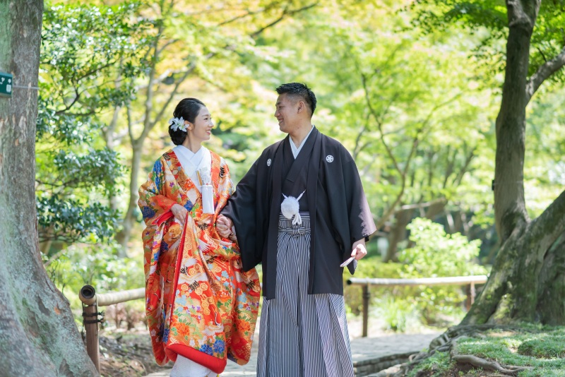 新緑の大田黒公園♪