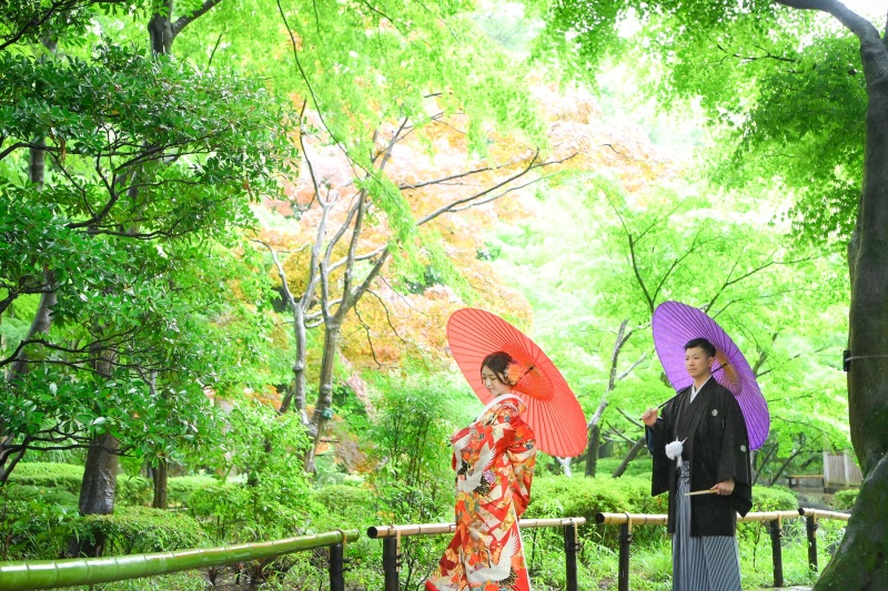 心配なし！雨の中での撮影☂