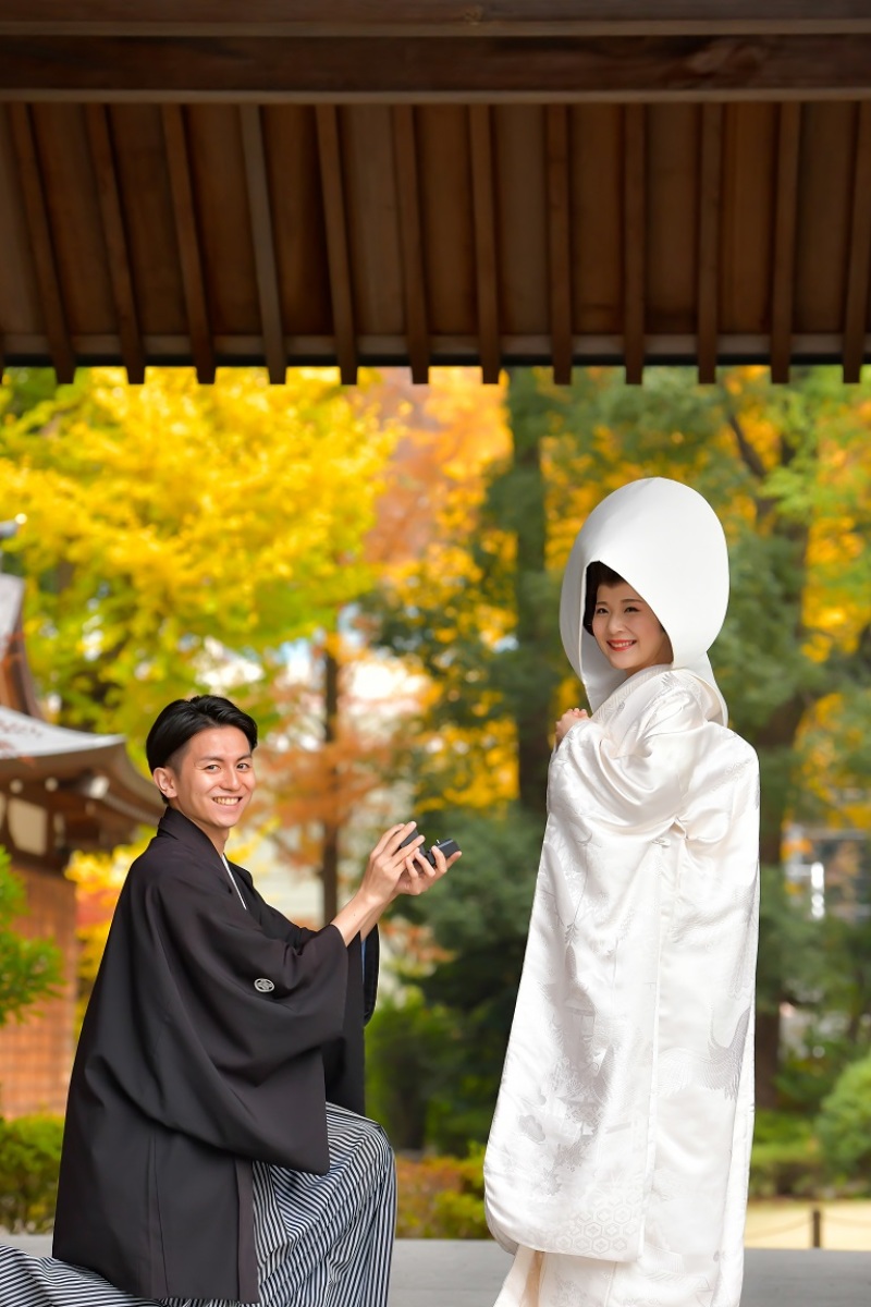 紅葉シーズンの阿佐ヶ谷神明宮(神社)がオススメ☆