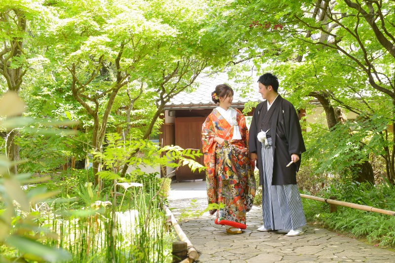 新緑の目白庭園♪